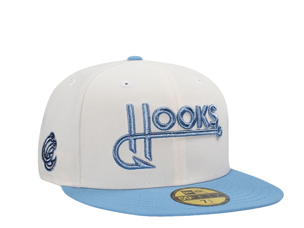 New Era Corpus Christi Hooks Chrome Metallic Two Tone Edition 59Fifty Fitted Cap