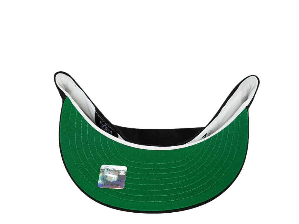 New Era Green Bay Packers Black Throwback Prime Edition 59Fifty Fitted Cap