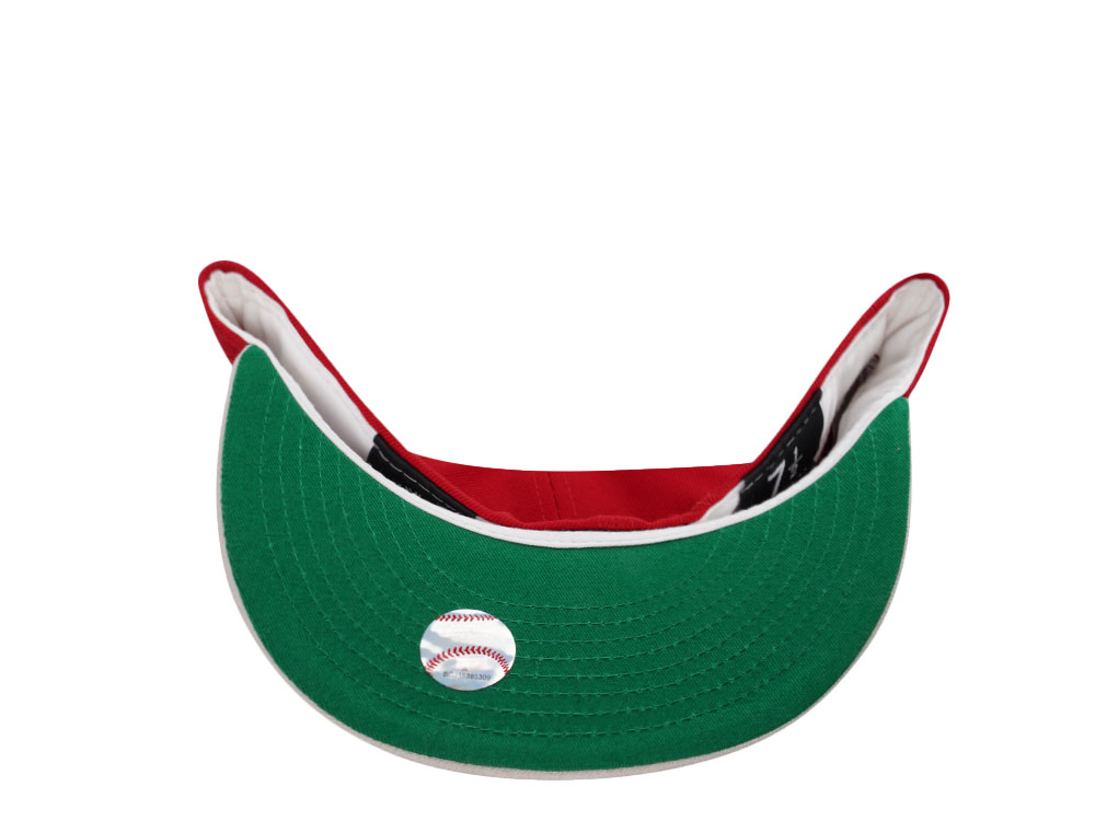 New Era Anaheim Angels 60th Anniversary Scarlet Edition 59Fifty Fitted Cap