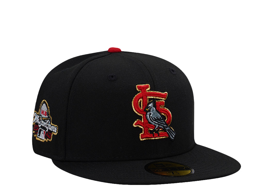 New Era St. Louis Cardinals All Star Game 2009 Black Prime Edition 59Fifty Fitted Cap
