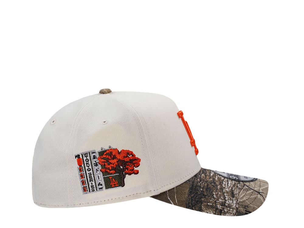 New Era Los Angeles Dodgers Tokyo Series 2025 Chrome Two Tone Edition 9Forty A Frame Snapback Cap