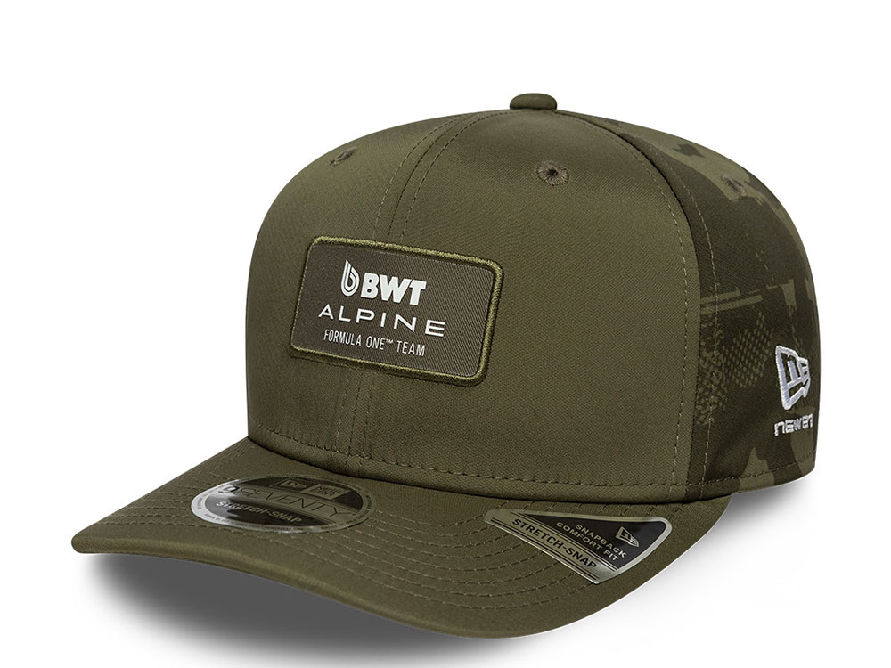 New Era Alpine Racing Olive 9Seventy Snapback Cap