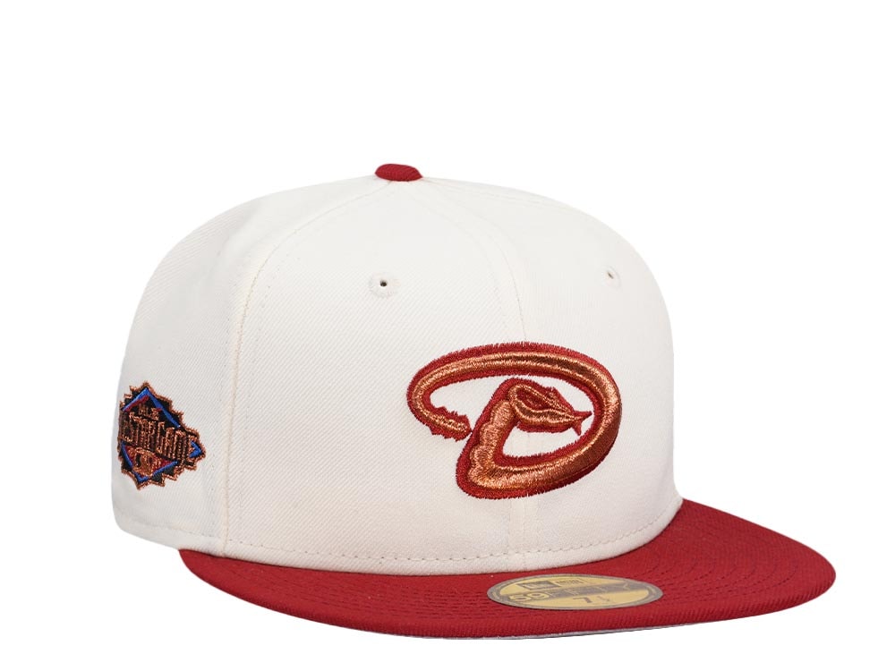 New Era Arizona Diamondbacks All Star Game 2011 Copper Cream Two Tone Edition 59Fifty Fitted Cap