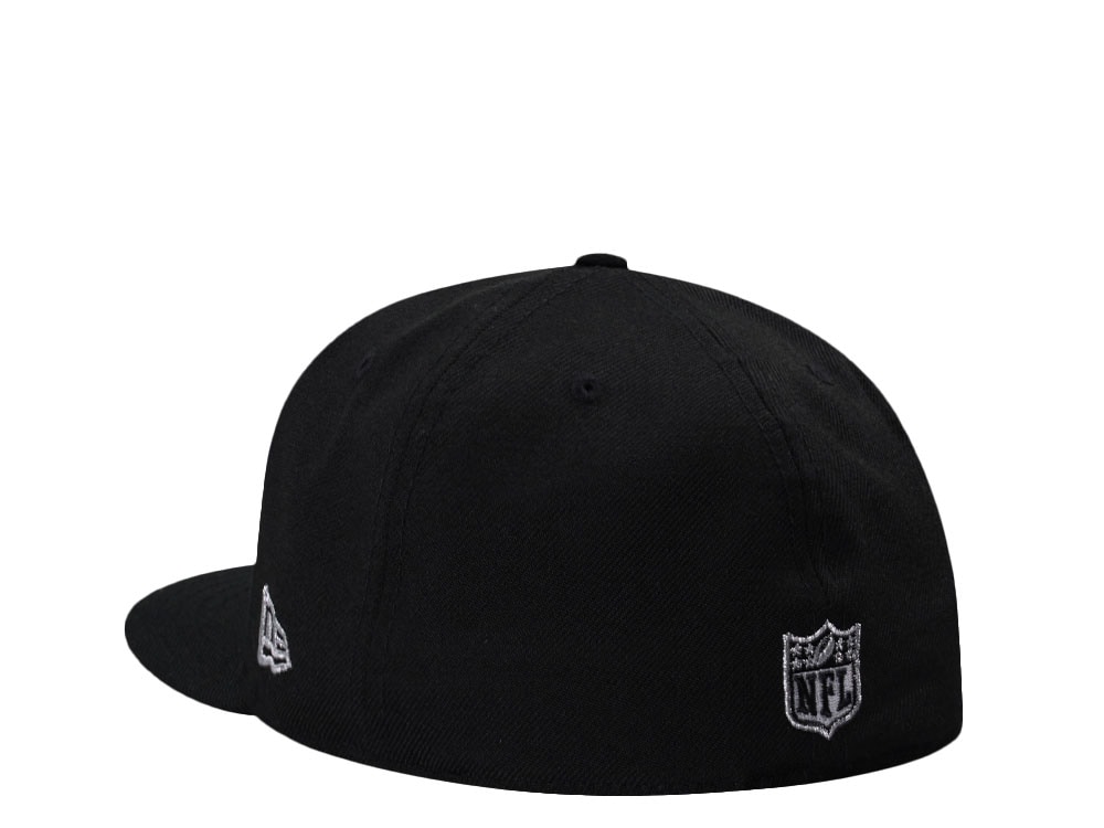 New Era Las Vegas Raiders Super Bowl Champions Black Wool Edition 59Fifty Fitted Cap