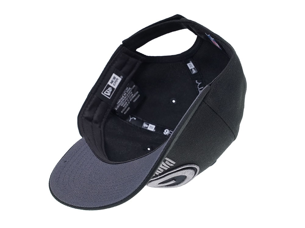 New Era Green Bay Packers Curved Grey Edition 9Forty Strapback Cap