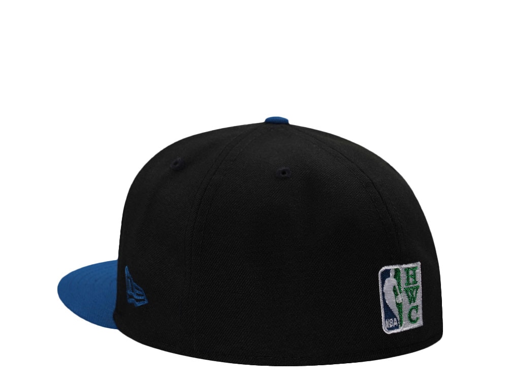 New Era Minnesota Timberwolves 35th Anniversary Black Two Tone Edition 59Fifty Fitted Cap