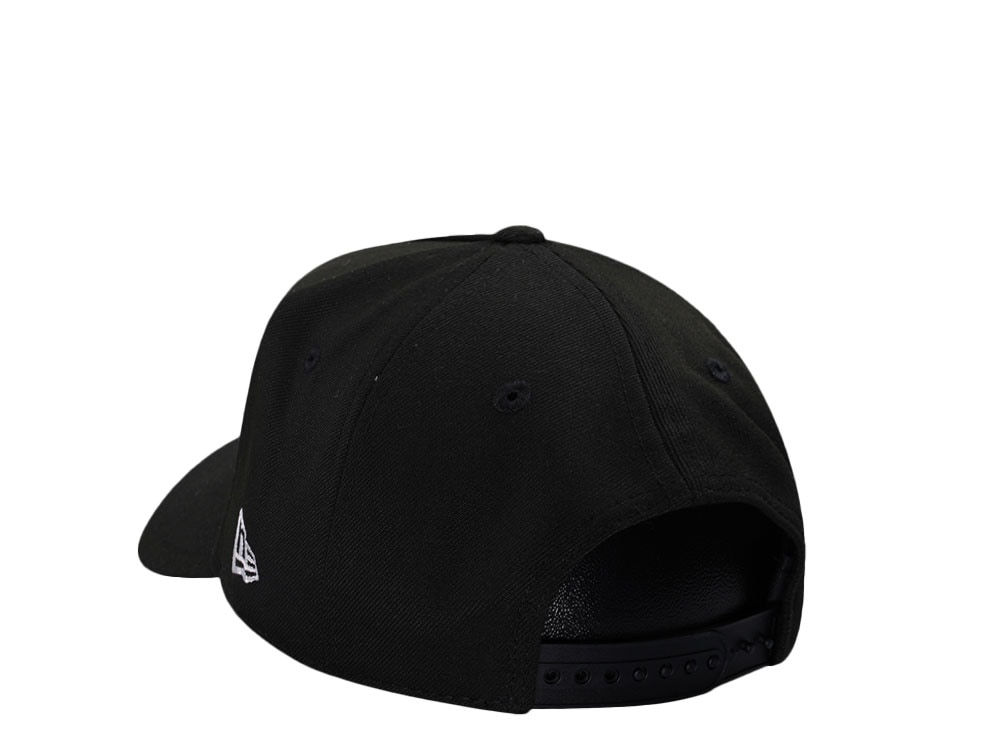 New Era New York Mets Skull Black Classic Edition 9Forty A Frame Snapback Cap