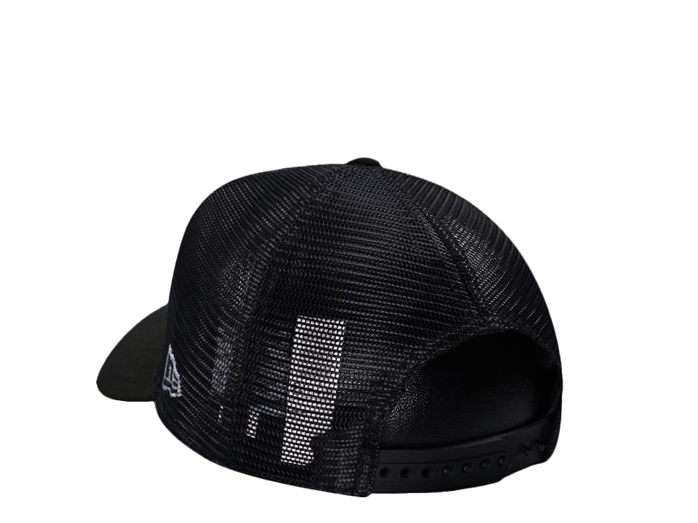 New Era Las Vegas 51s Black Metallic Trucker Edition 9Forty A Frame Snapback Cap