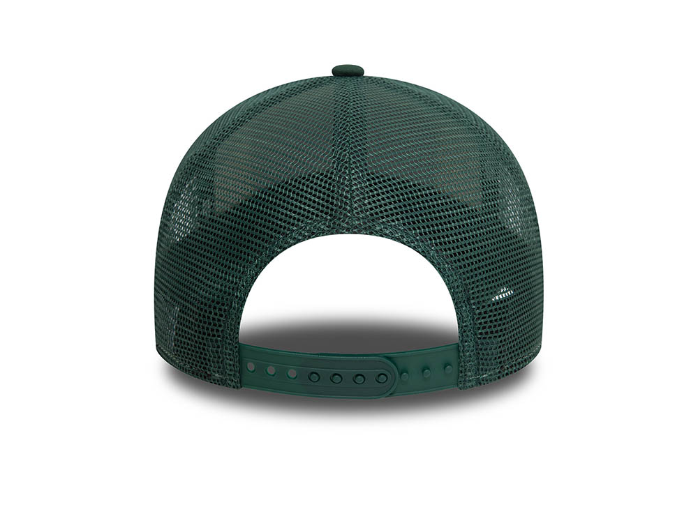 New Era Ski Patch Trucker Adjustable A Frame Snapback Cap