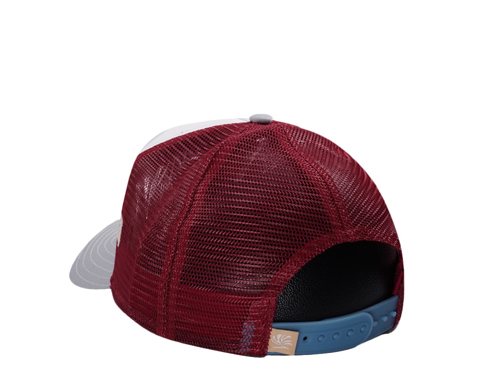 Djinns HFT Another Stupid Wave White Coastal Edition Trucker Snapback Cap
