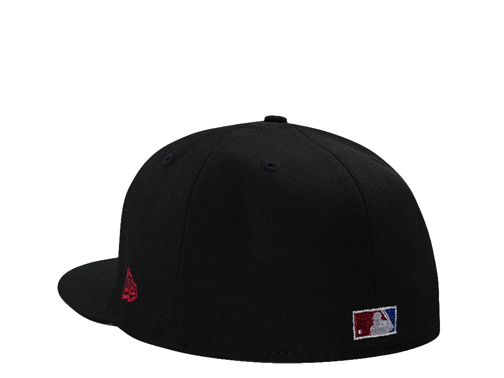 New Era Chicago White Sox 75th Anniversary Black Prime Horror Edition 59Fifty Fitted Cap