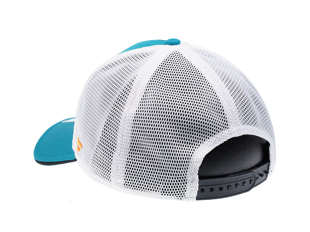 FANATICS SAN JOSE SHARKS BLUE ICONIC TRUCKER SNAPBACK CAP