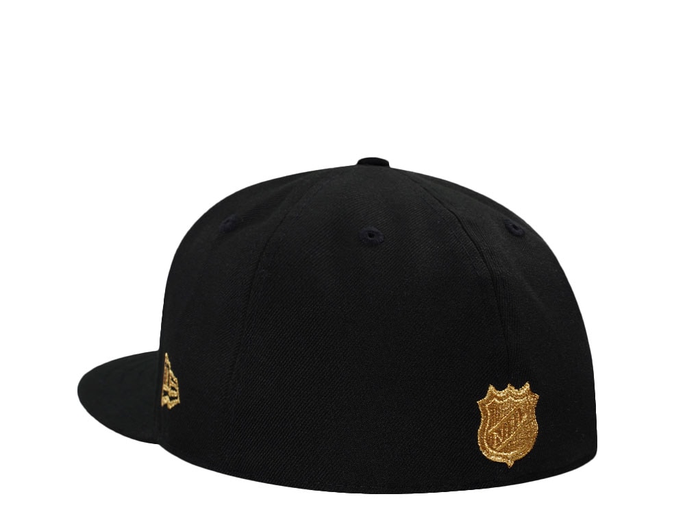 New Era New York Islanders 40th Anniversary 24K Black Prime Edition 59Fifty Fitted Cap
