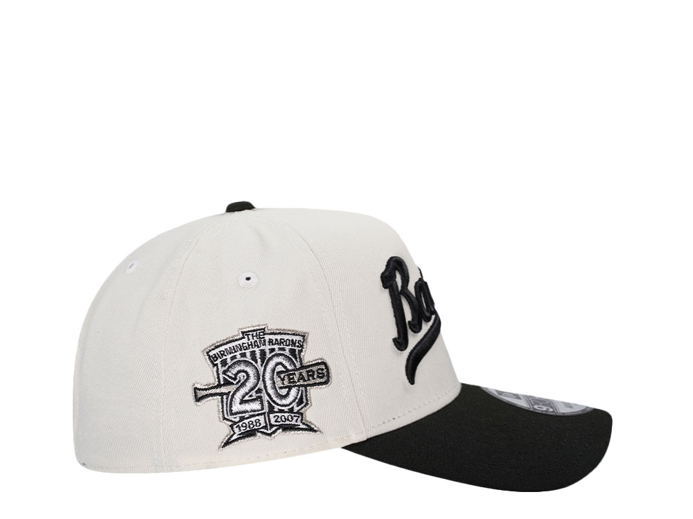 New Era Birmingham Barons 20 Years Chrome Two Tone Edition 9Forty A Frame Snapback Cap