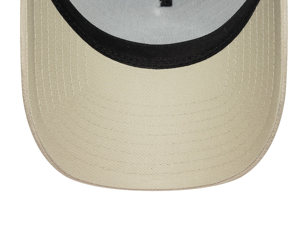 New Era Newcastle United Fc Faux Suede Stone Edition 9Forty A Frame Trucker Snapback Cap