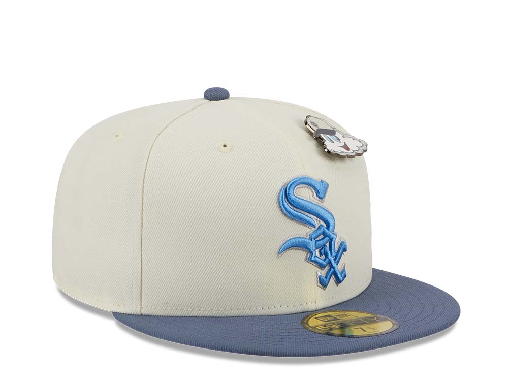 New Era Chicago White Sox The Elements Chrome Two Tone Edition 59Fifty Fitted Cap