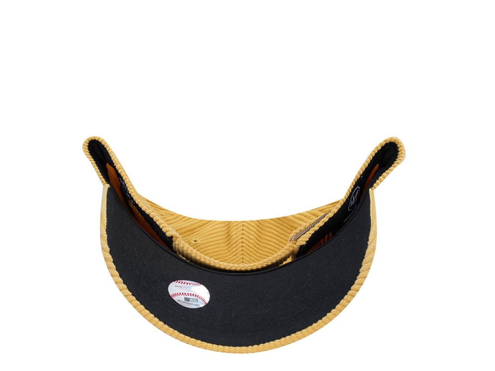 47Brand Pittsburgh Pirates Maize Thick Cord MVP Strapback Cap