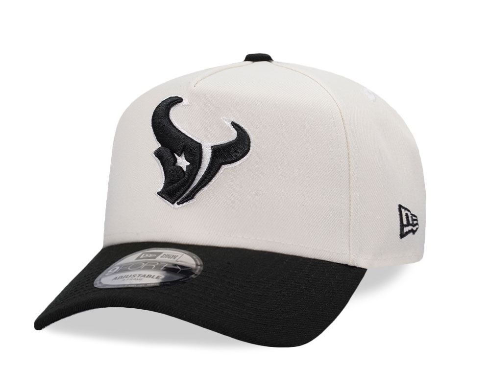 New Era Houston Texans Chrome Edition 9Forty A Frame Snapback Cap