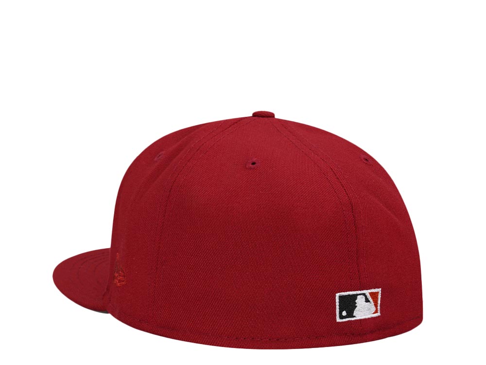 New Era Houston Astros Inaugural Season 2000 Brick Red Classic Edition 59Fifty Fitted Cap