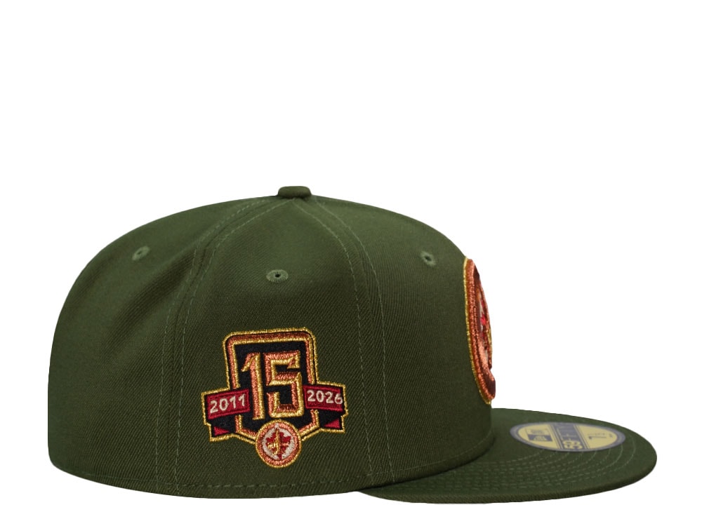 New Era Winnipeg Jets 15th Anniversary Green Realtree Edition 59Fifty Fitted Cap