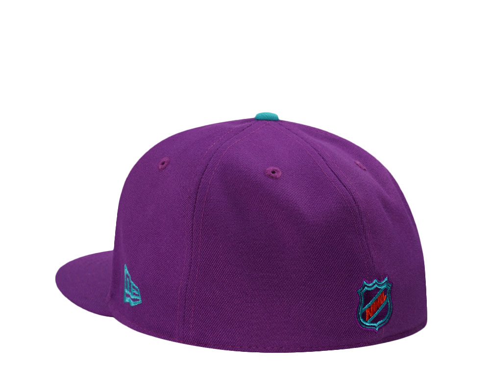 New Era Anaheim Ducks Inaugural Season Purple Prime Edition 59Fifty Fitted Cap