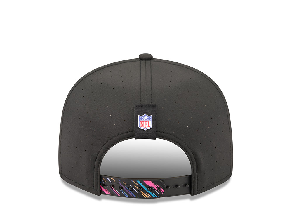 New Era New York Giants Crucial Catch 2026 Black Edition 9Fifty Split Panel Snapback Cap