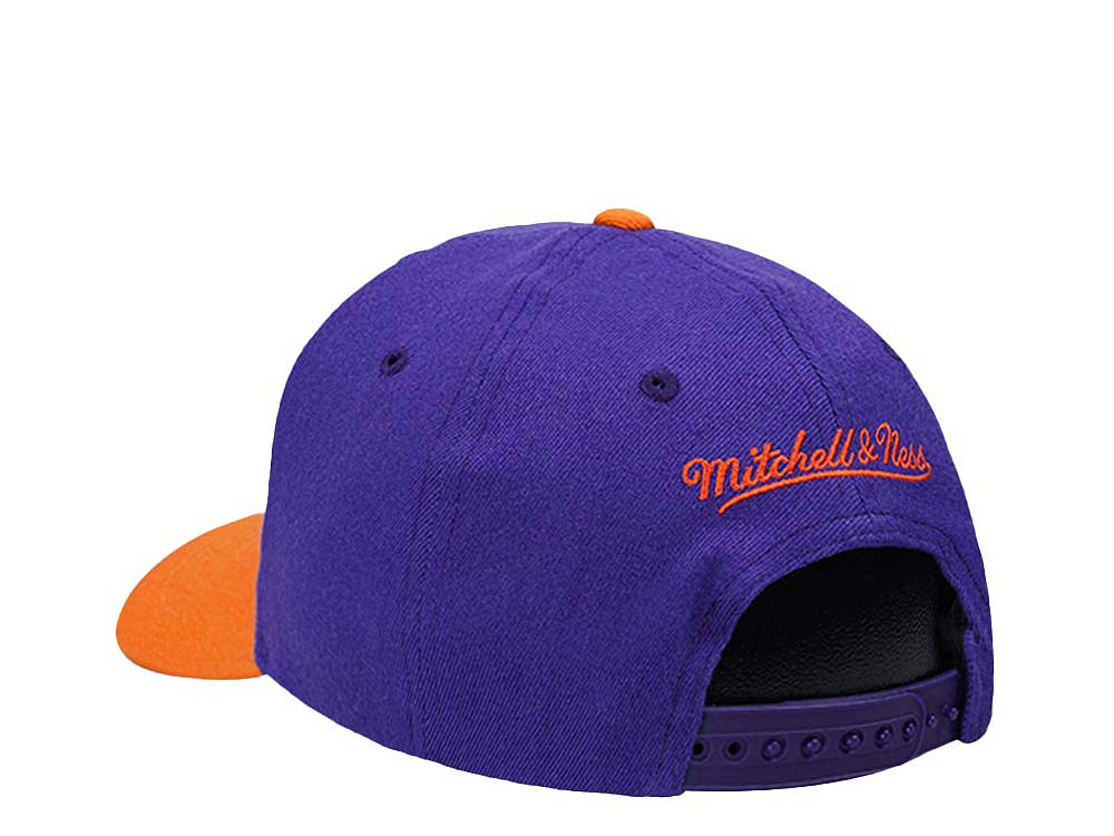 Mitchell & Ness Phoenix Suns Team Two Tone 2.0 Stretch Hardwood Classic Red Flex Snapback Cap