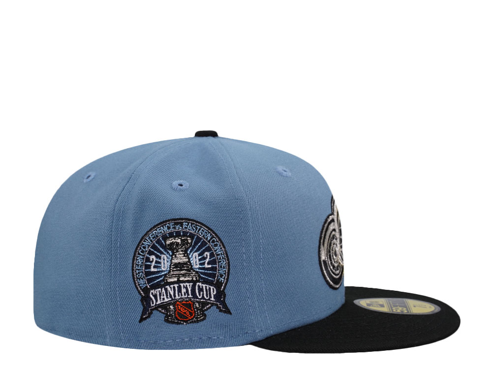 New Era Detroit Red Wings Stanley Cup 2002 Faded Blue Two Tone Edition 59Fifty Fitted Cap