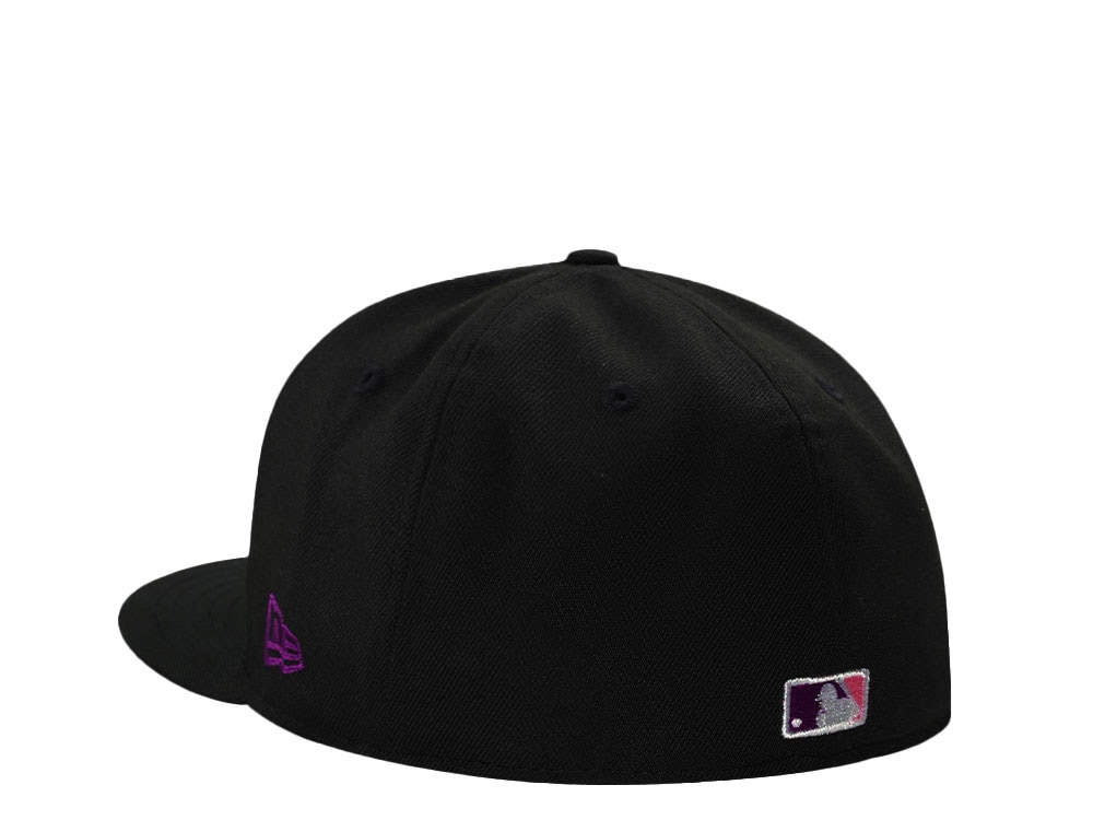 New Era Texas Rangers Final Season Magenta Black Prime Edition 59Fifty Fitted Cap