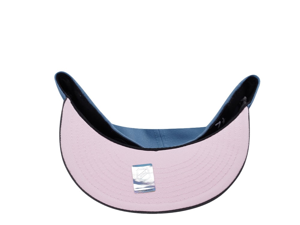 New Era Colorado Avalanche 25th Anniversary Faded Blue Pink Two Tone Edition 59Fifty Fitted Cap