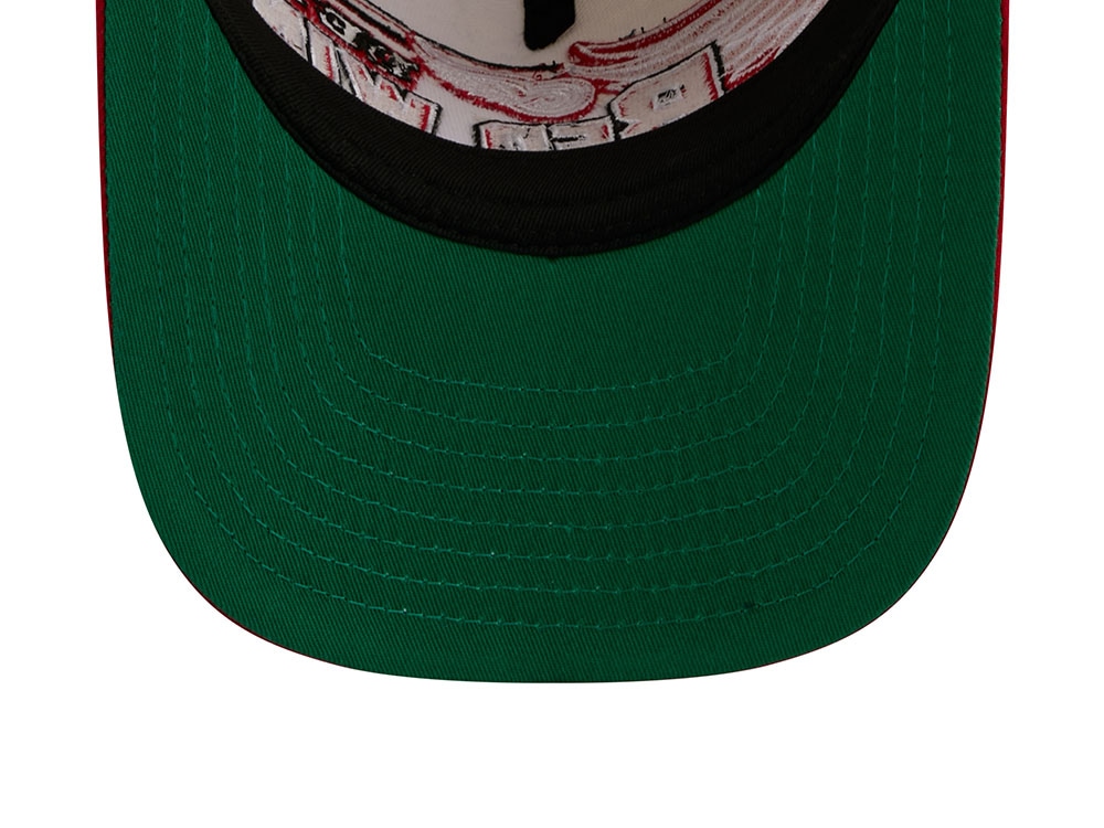 New Era Detroit Red Wings Classic Logo Two Tone Edition 9Fifty A Frame Snapback Cap