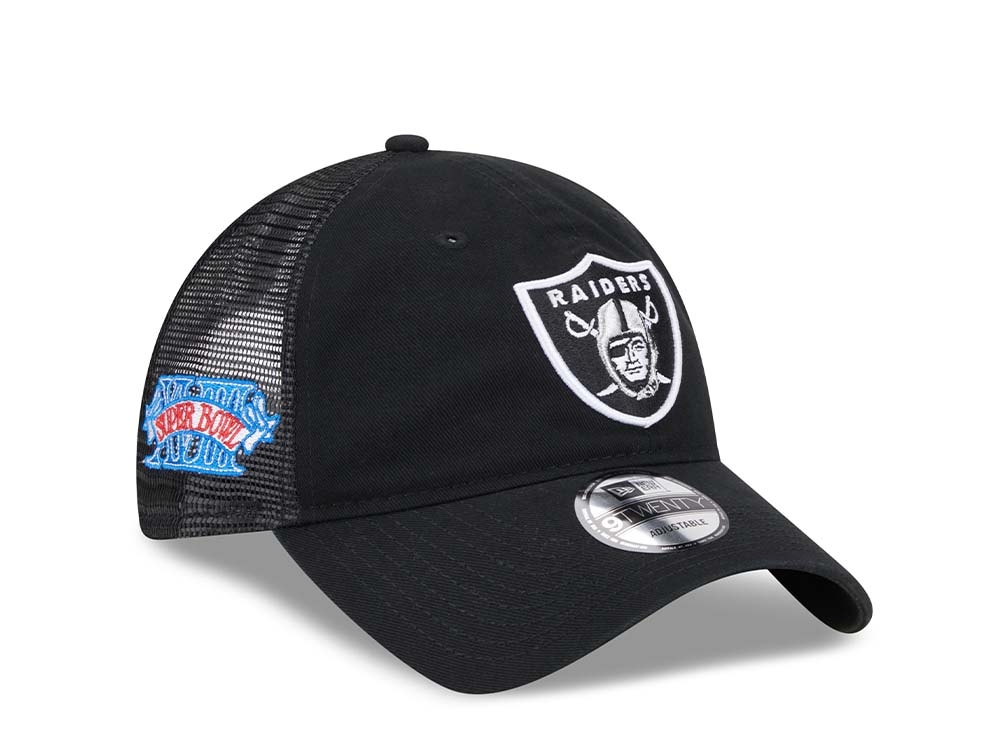 New Era Las Vegas Raiders Super Bowl XVIII Trucker Edition 9Twenty Snapback Cap