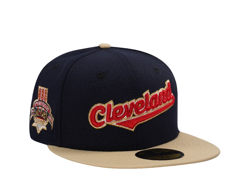 New Era Cleveland Indians 10th Anniversary Jacobs Field Two Tone Edition 59Fifty Fitted Cap