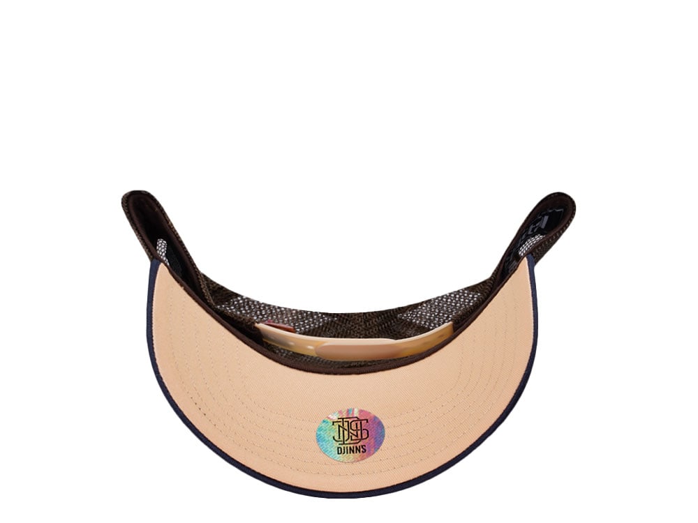 Djinns Surf And Smile Coastal Trucker Snapback Cap