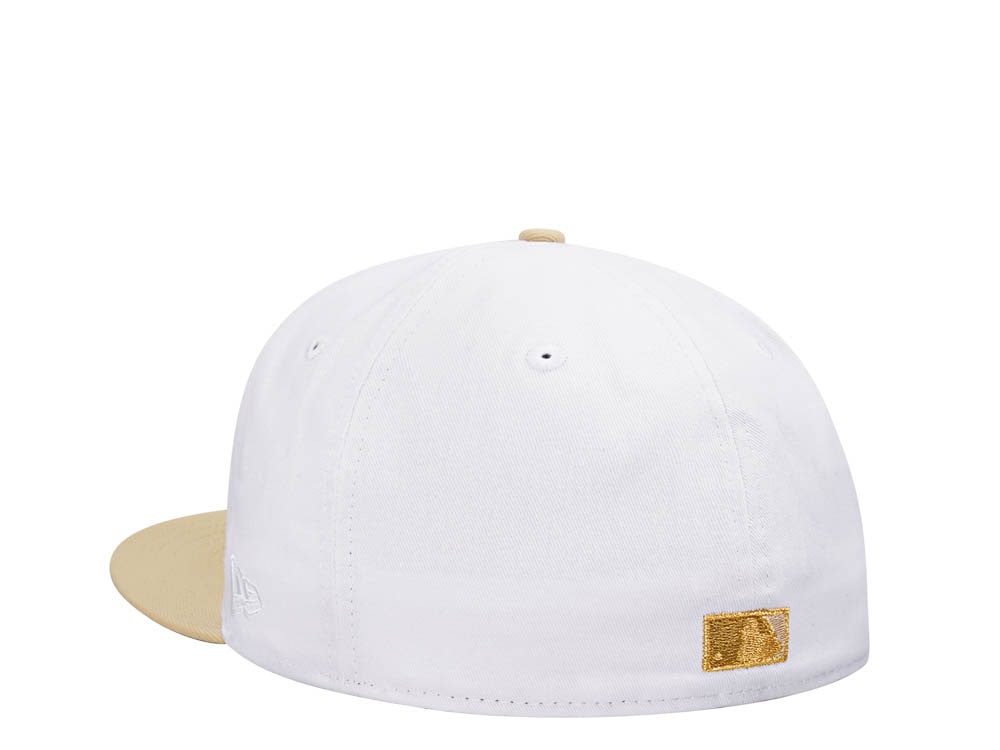 New Era Atlanta Braves Inaugural Season 2017 Optic Gold Two Tone Edition 59Fifty Fitted Cap