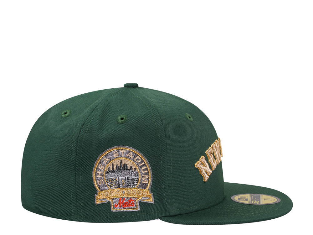 New Era New York Mets Shea Stadium Green Gold Edition 59Fifty Fitted Cap