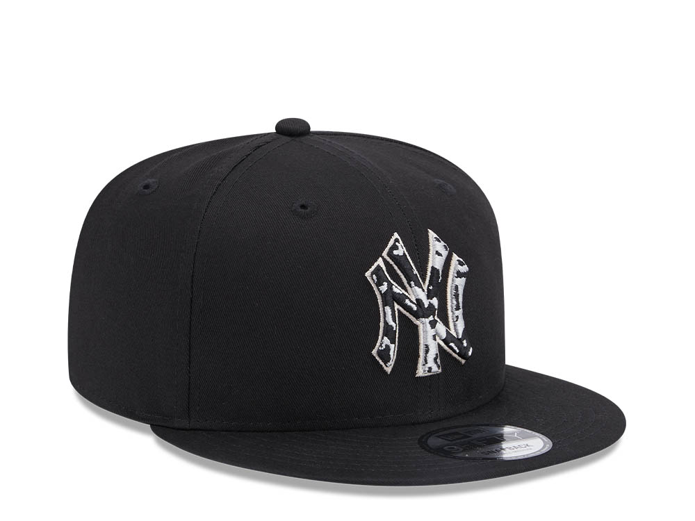 New Era New York Yankees Seasonal Infill Black Edition 9Fifty Snapback Cap