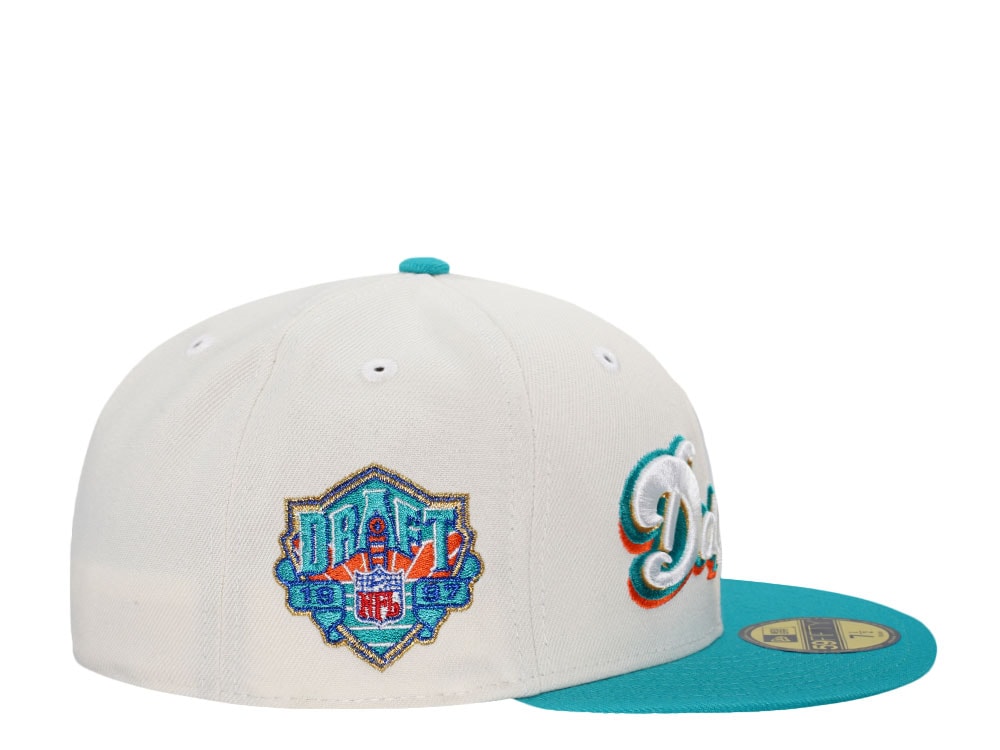 New Era Miami Dolphins Draft 1997 Legends Edition 59Fifty Fitted Cap