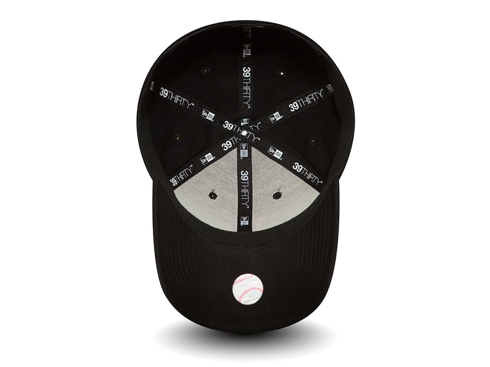 New Era Los Angeles Dodgers League Basic All Black Stretch Fit 39Thirty Cap