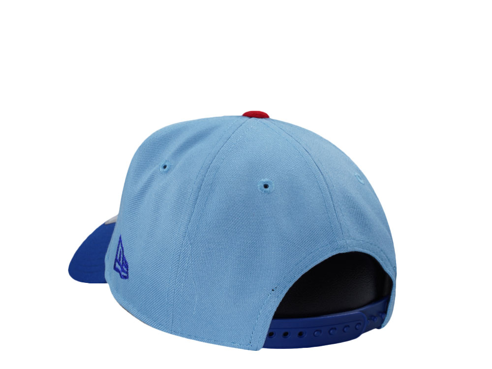 New Era Chicago Cubs Wrigley Field Blue Two Tone Edition 9Forty A Frame Snapback Cap