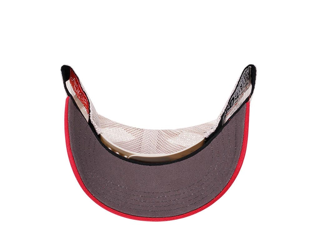 American Needle Corvette Valin Red Trucker Snapback Cap