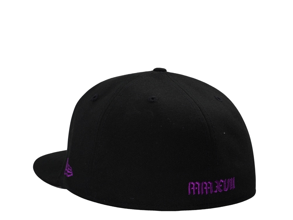 New Era Muertos Lady Black Prime Horror Edition 59Fifty Fitted Cap