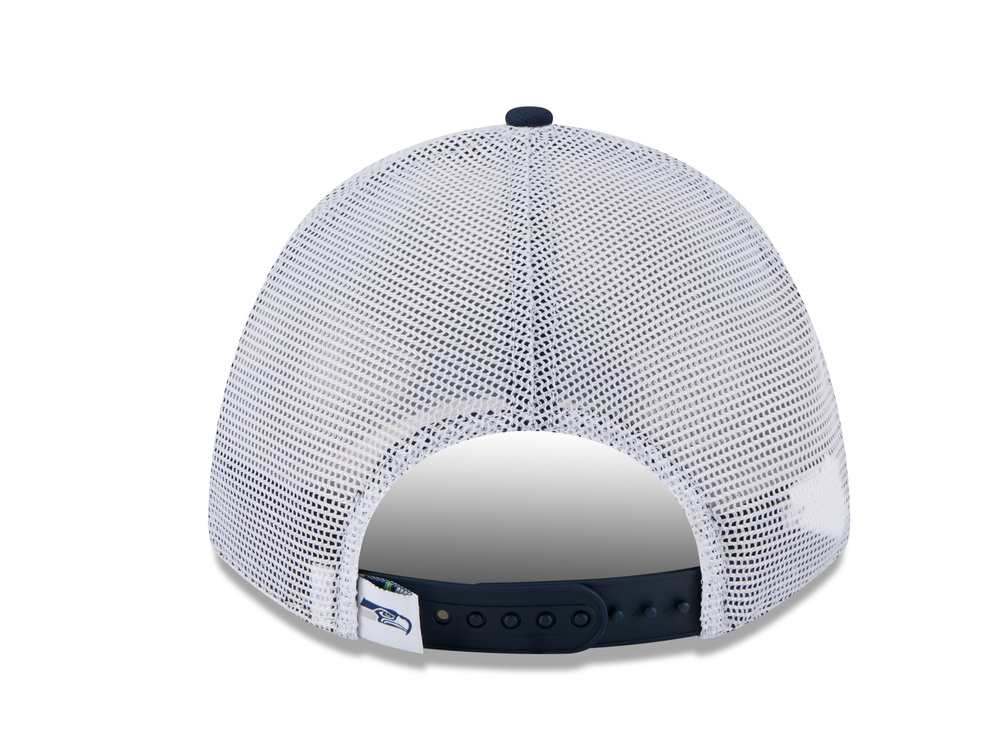 New Era Seattle Seahawks Official Team Color Edition 9Forty M Crown A Frame Trucker Snapback Cap