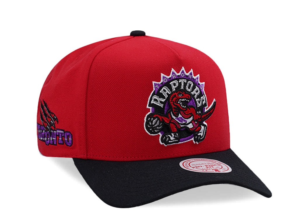 Mitchell & Ness Toronto Raptors NBA In The City Red Edition Pro Pinch Fit Snapback Cap