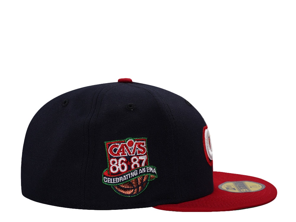 New Era Cleveland Cavaliers Navy Two Tone Edition 59Fifty Fitted Cap