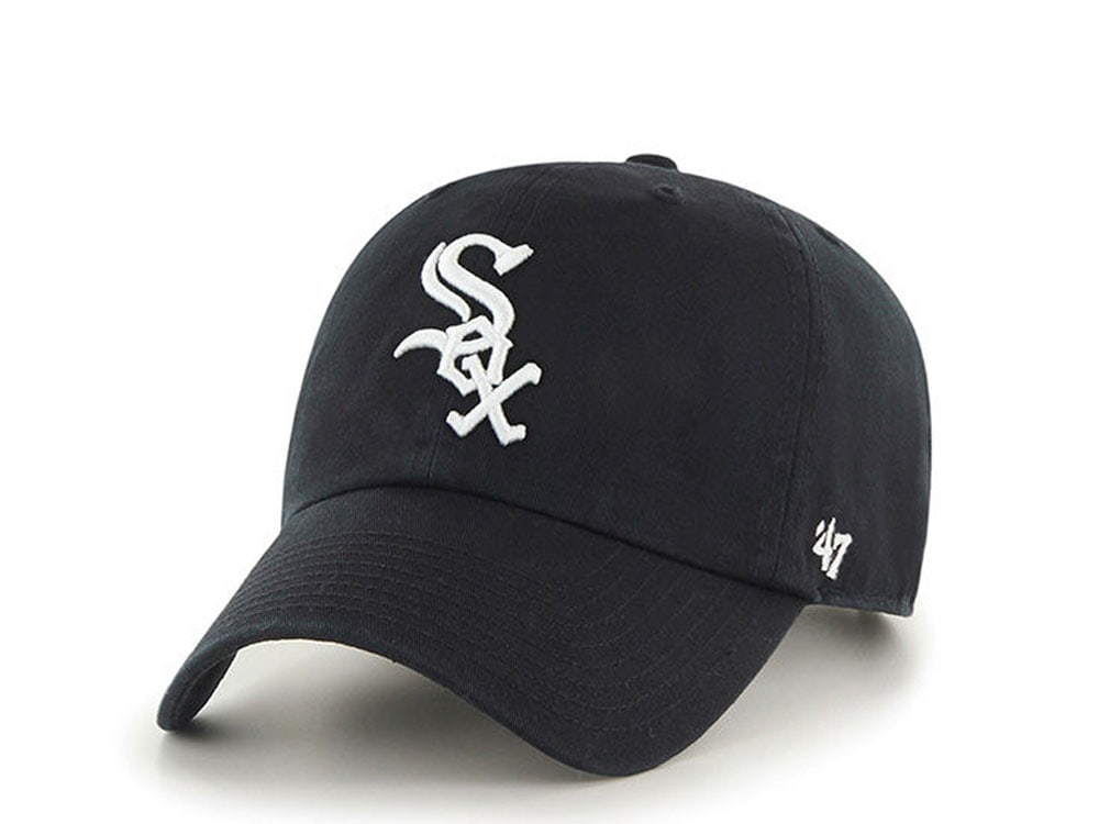 47Brand Chicago White Sox Clean Up Strapback Cap
