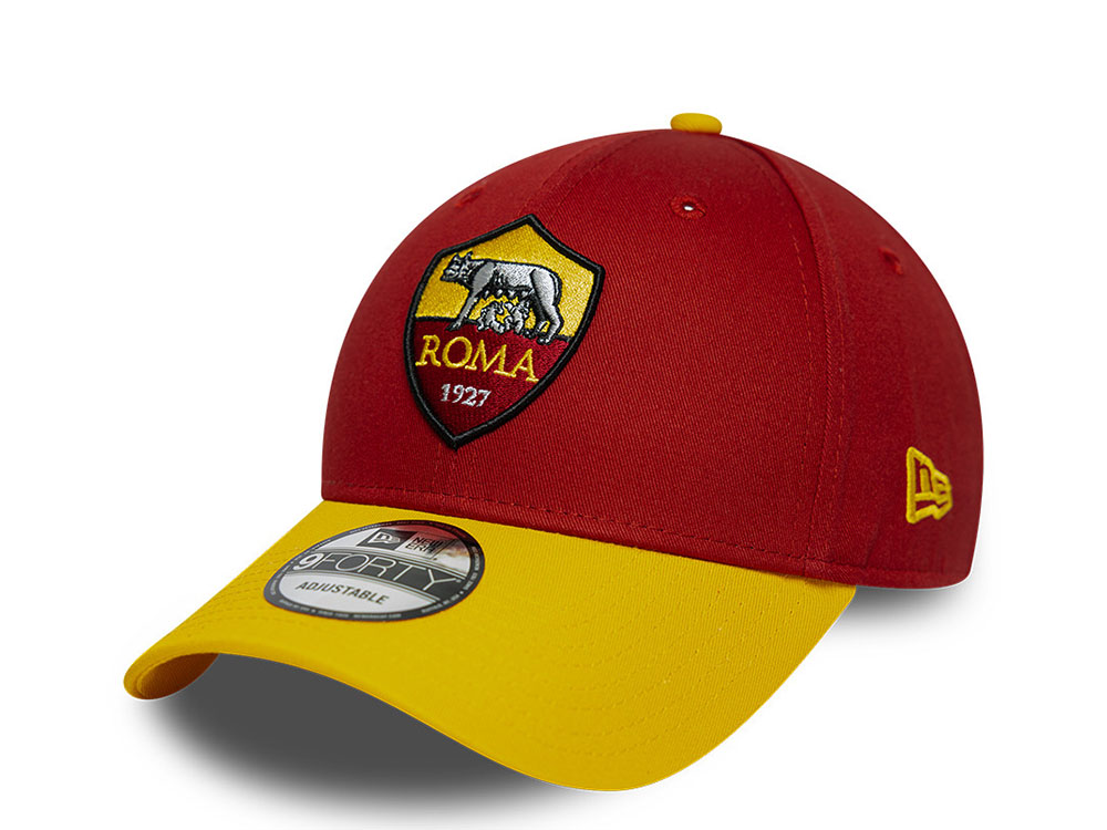 New Era AS Roma  Red Two Tone 9Forty Snapback Cap