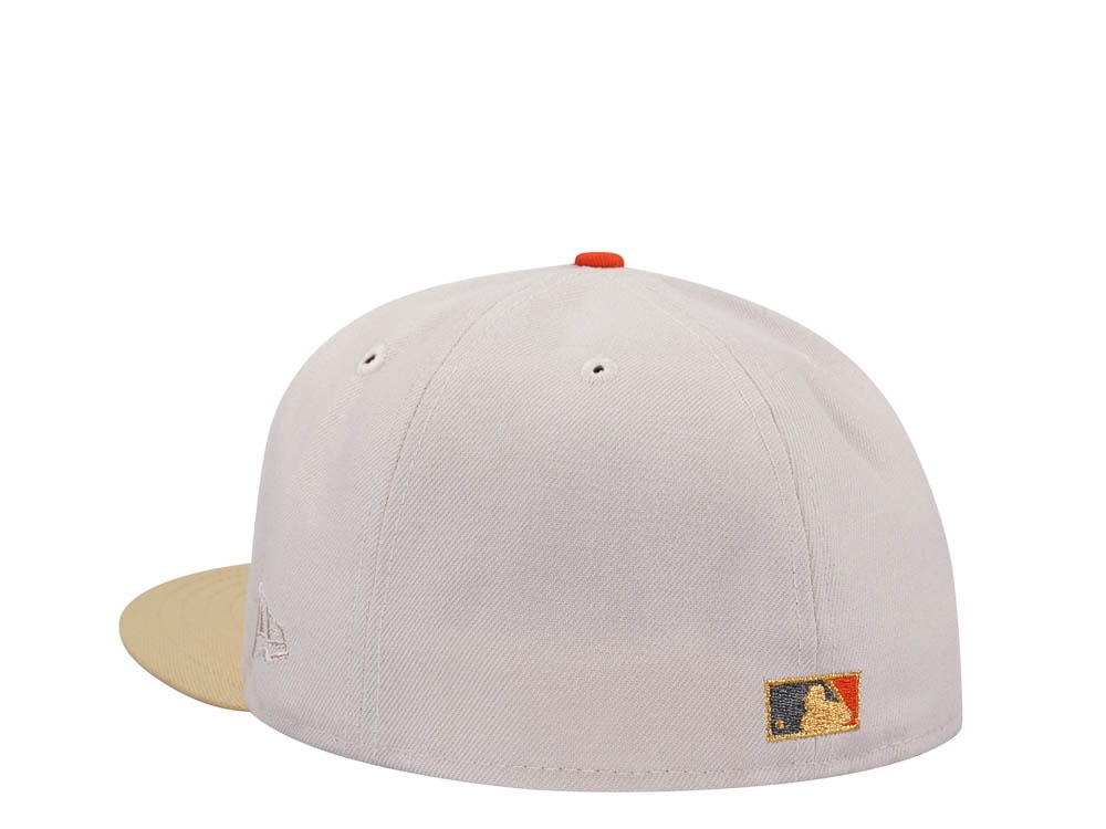 New Era Detroit Tigers All Star Game 2005 Stone Gold Two Tone Edition 59Fifty Fitted Cap