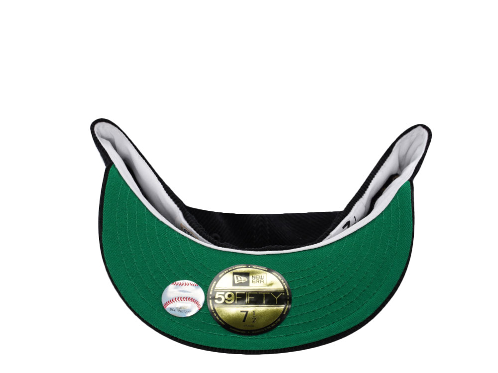 New Era Brooklyn Dodgers Jackie Robinson Corduroy Black Prime Edition 59Fifty Fitted Cap