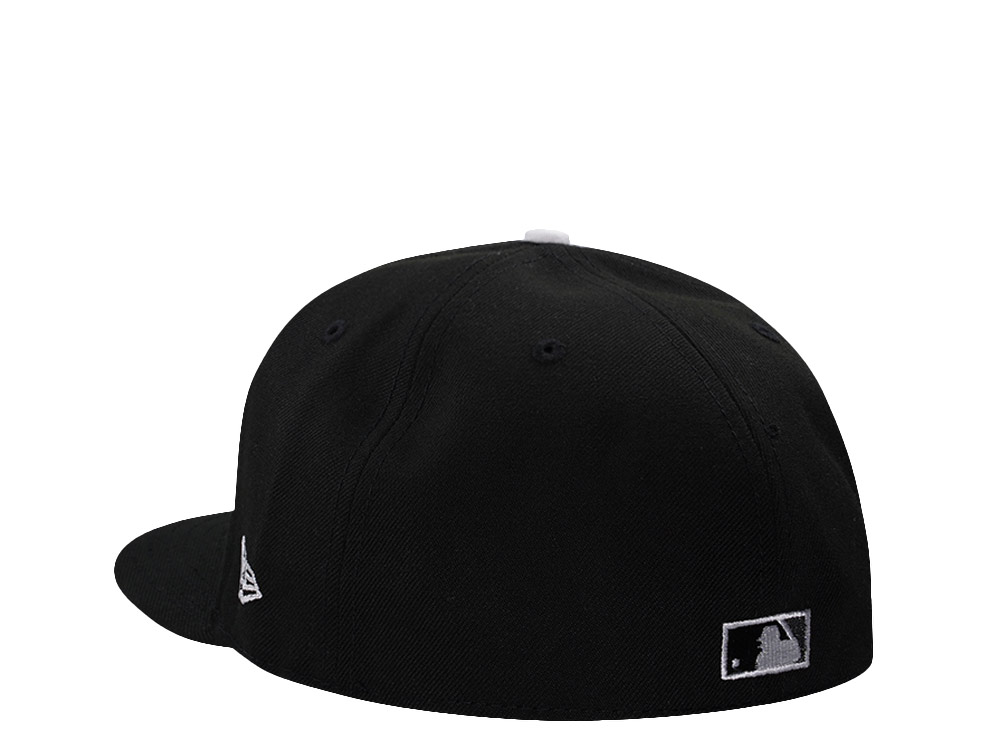 New Era Chicago Cubs Be Alert Black Prime Edition 59Fifty Fitted Cap